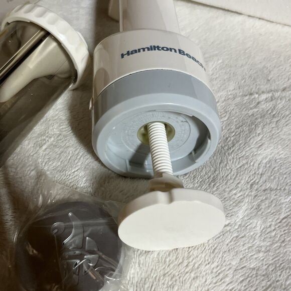 Hamilton Beach 80080 Cordless Cookie Press Dessert & Food Decorator New Open Box - Picture 6 of 9